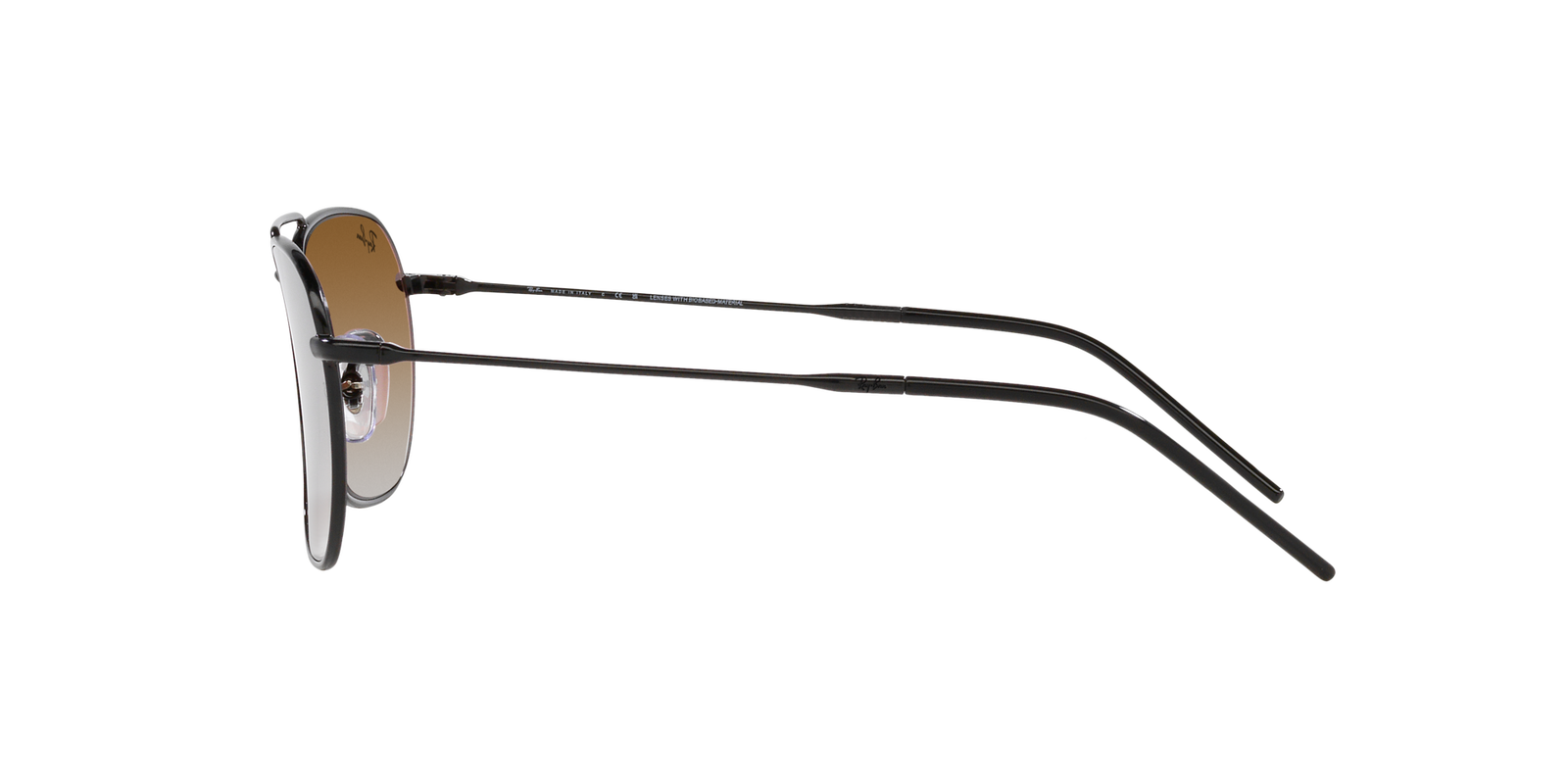 Das Bild zeigt die Sonnenbrille 0RBR0102S 002/CB von der Marke Ray Ban in schwarz.