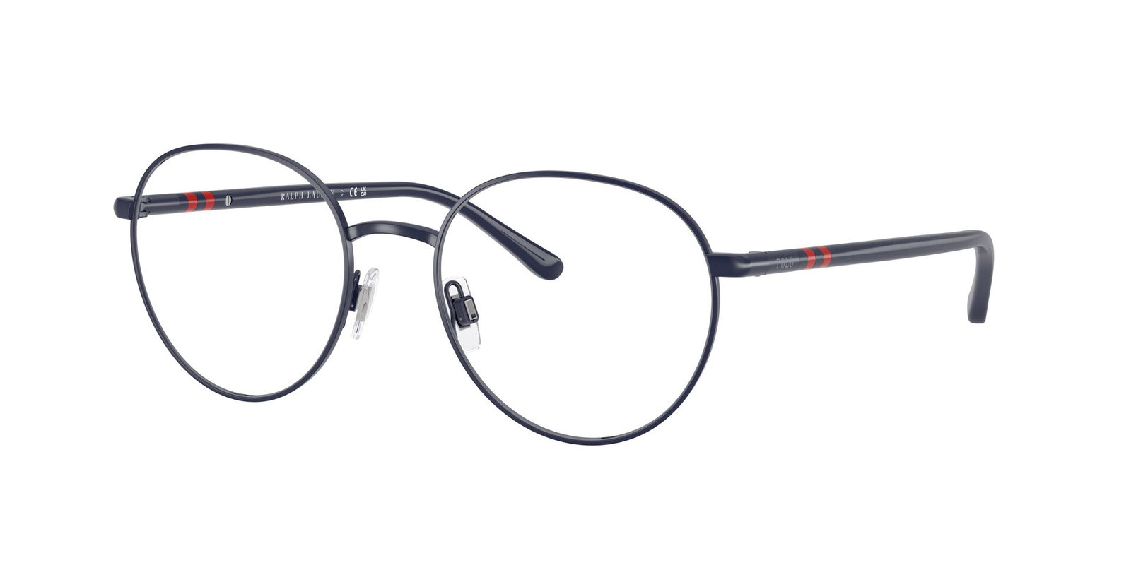 Das Bild zeigt die Korrektionsbrille 1236 von der Marke Polo in Schwarz.