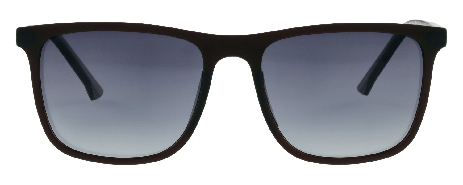 abele optik Sonnenbrille für Herren in dunkelbraun matt 720481