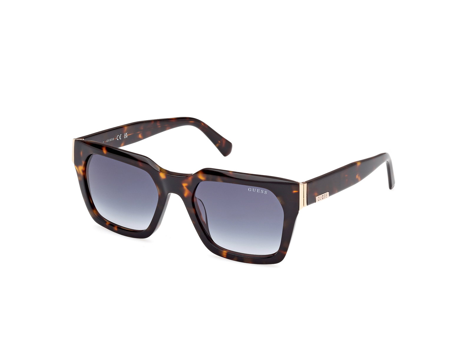 Guess Sonnenbrille für Damen Dunkelhavanna GU00172 52W