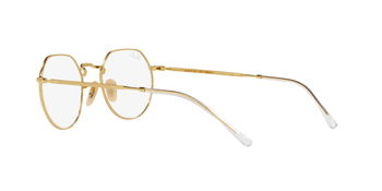 Das Bild zeigt die Korrektionsbrille RX6564 2890 von der Marke Ray Ban in Gold.