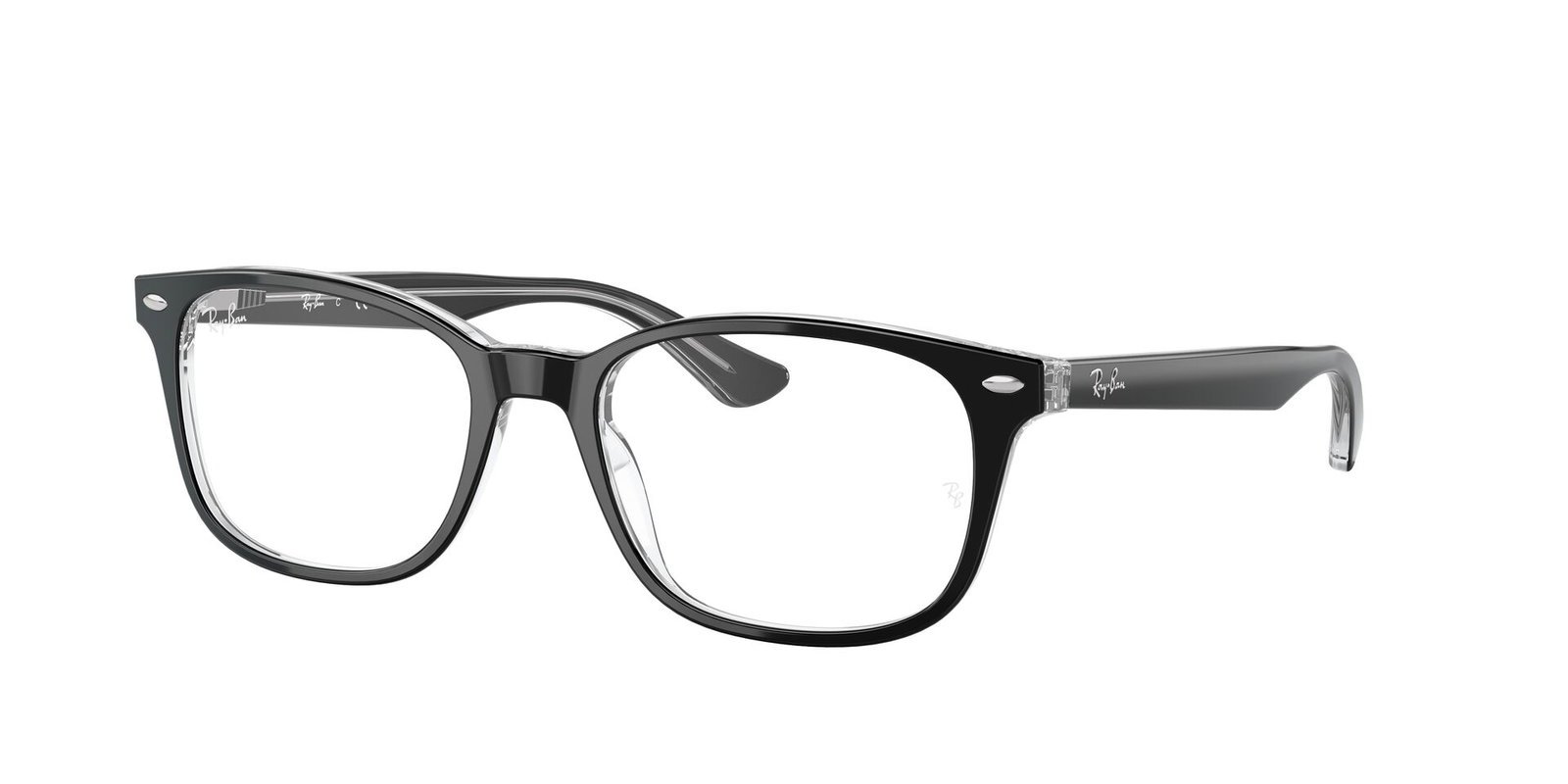 Ray Ban Brille in Schwarz transparent RX5375 2034