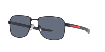 Prada Linea Rossa Sonnenbrille für Herren in Schwarz matt PS 54WS DG009R 57