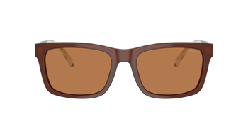 Das Bild zeigt die Sonnenbrille EA4224 609573 von der Marke Emporio Armani in braun.