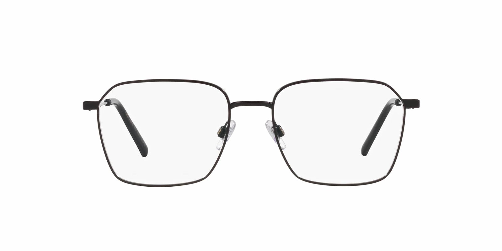 Das Bild zeigt die Korrektionsbrille DG1350 1106 von der Marke D&G in schwarz.