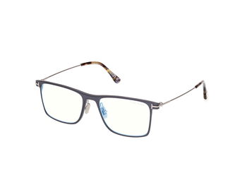 Das Bild zeigt die Korrektionsbrille FT5865-B 013 von der Marke Tom Ford in schwarz.