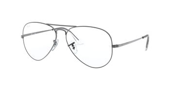 Das Bild zeigt die Korrektionsbrille RX6489 2502 von der Marke Ray-Ban in Gunmetal.