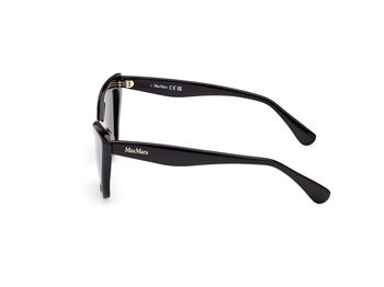 Das Bild zeigt die Sonnenbrille MM0063 01A von der Marke Max Mara in Schwarz.