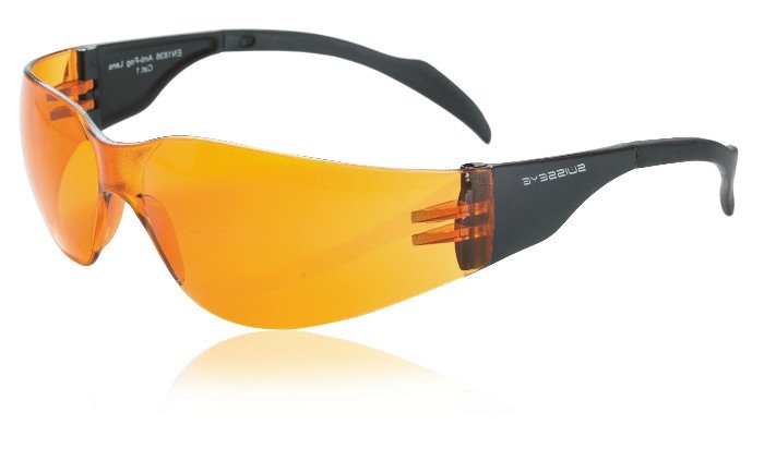 Das Bild zeigt die Sonnenbrille Outbreak 14005 von der Marke Swiss Eye in schwarz.