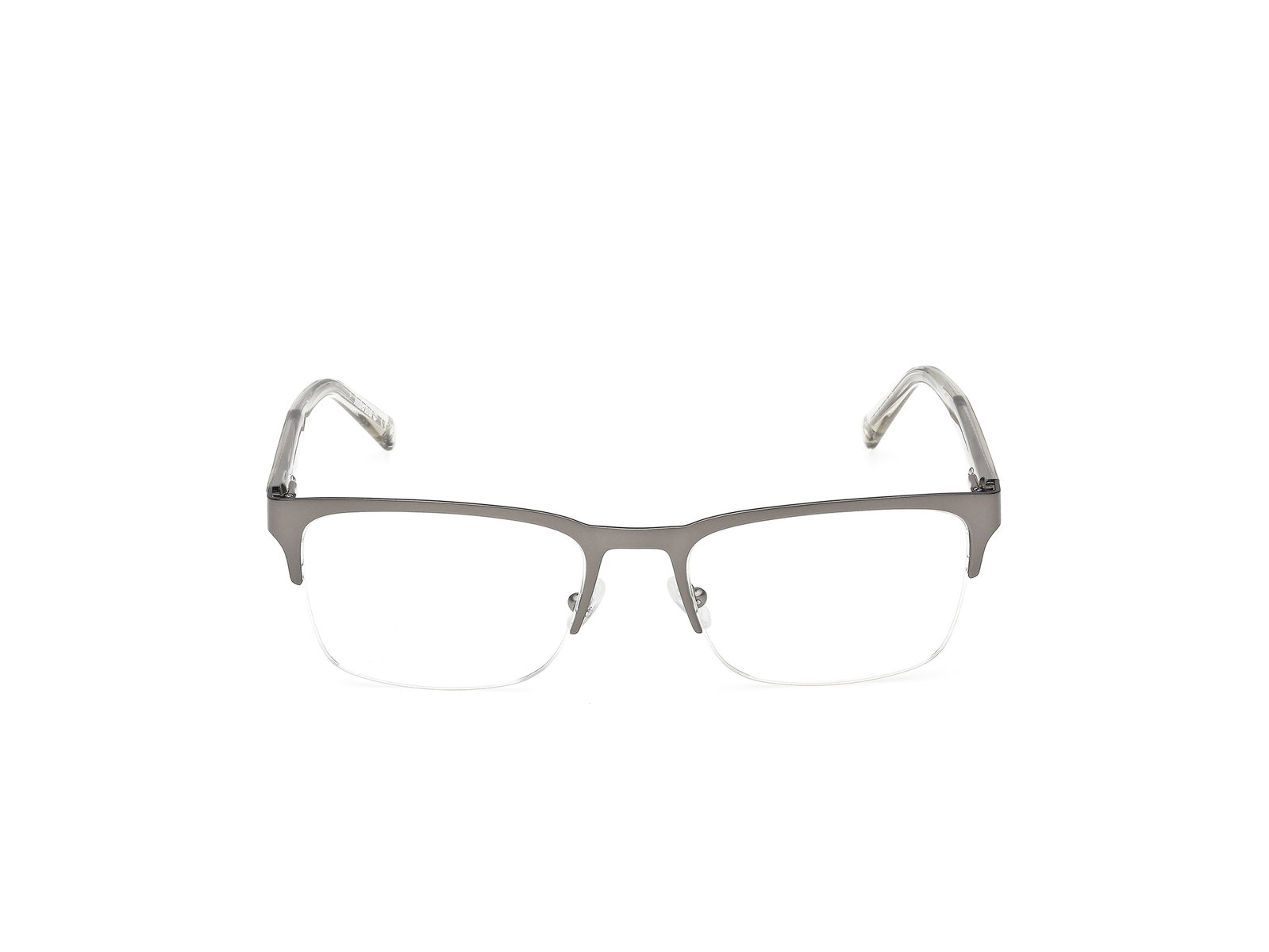 Das Bild zeigt die Timberland Brille TB50083 in Gun matt von vorne.