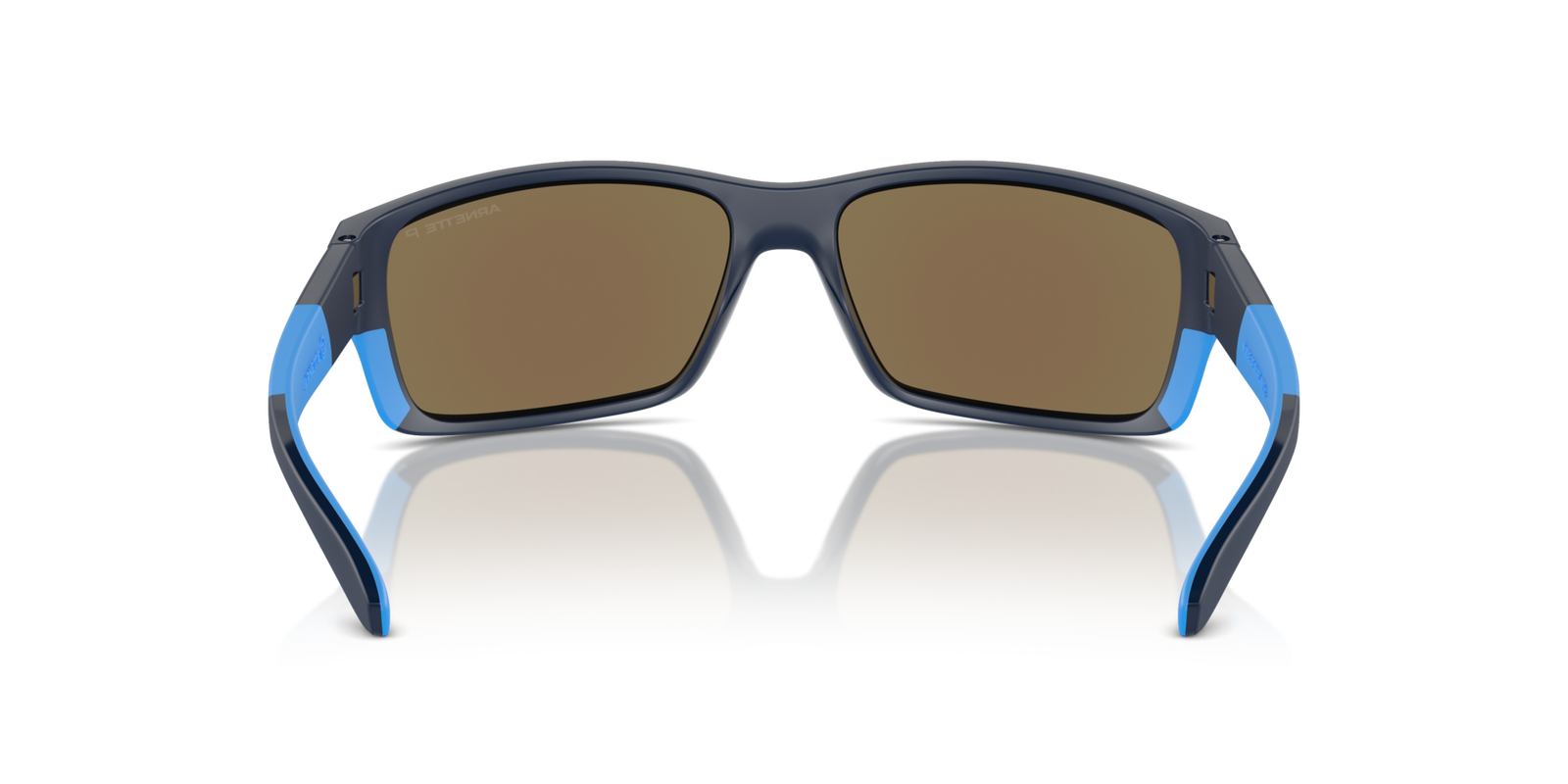 Das Bild zeigt die Sonnenbrille AN4336 275422 von der Marke Arnette in schwarz/blau.