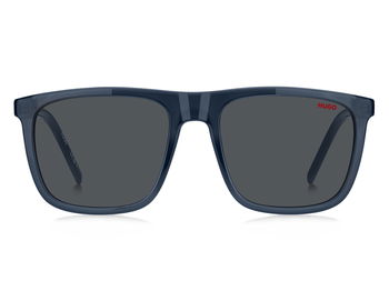 Das Bild zeigt die Sonnenbrille HG1304/S PJP von der Marke Hugo in schwarz.