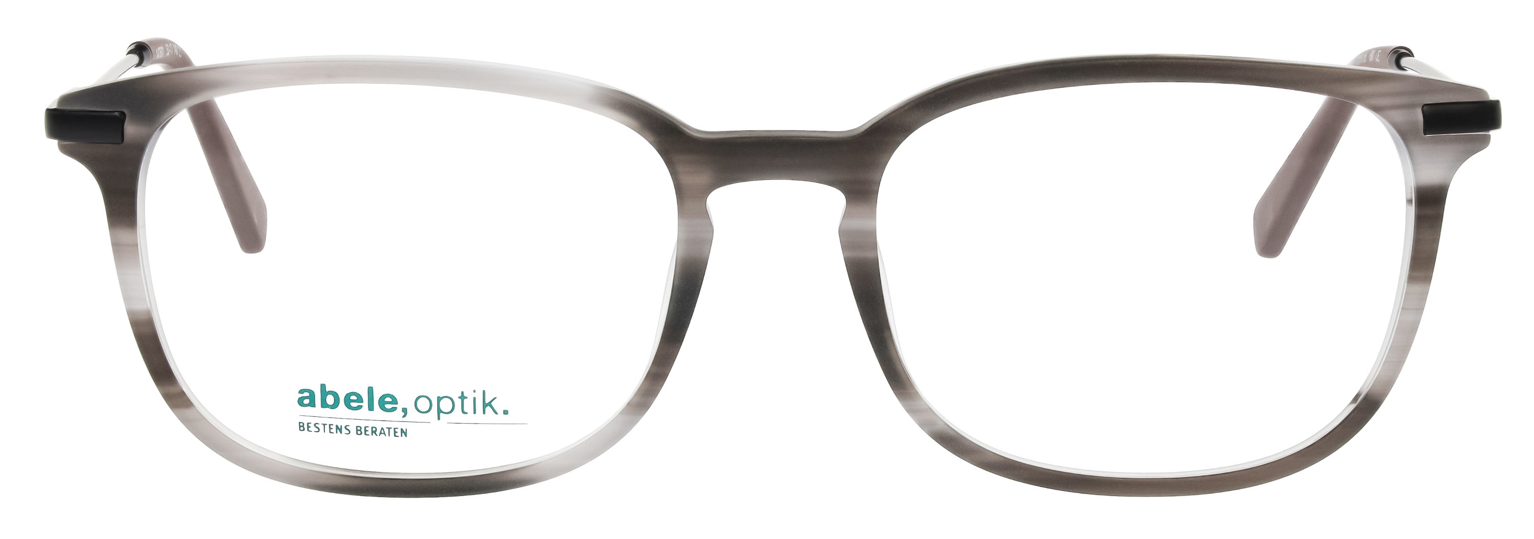 abele optik Brille für Herren in grau / schwarz 147601