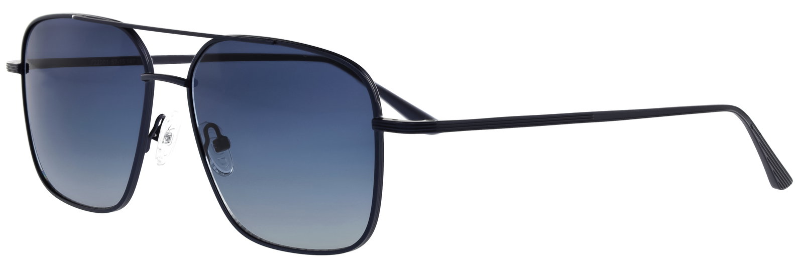 abele optik Herren Sonnenbrille in Dunkelblau matt 722001