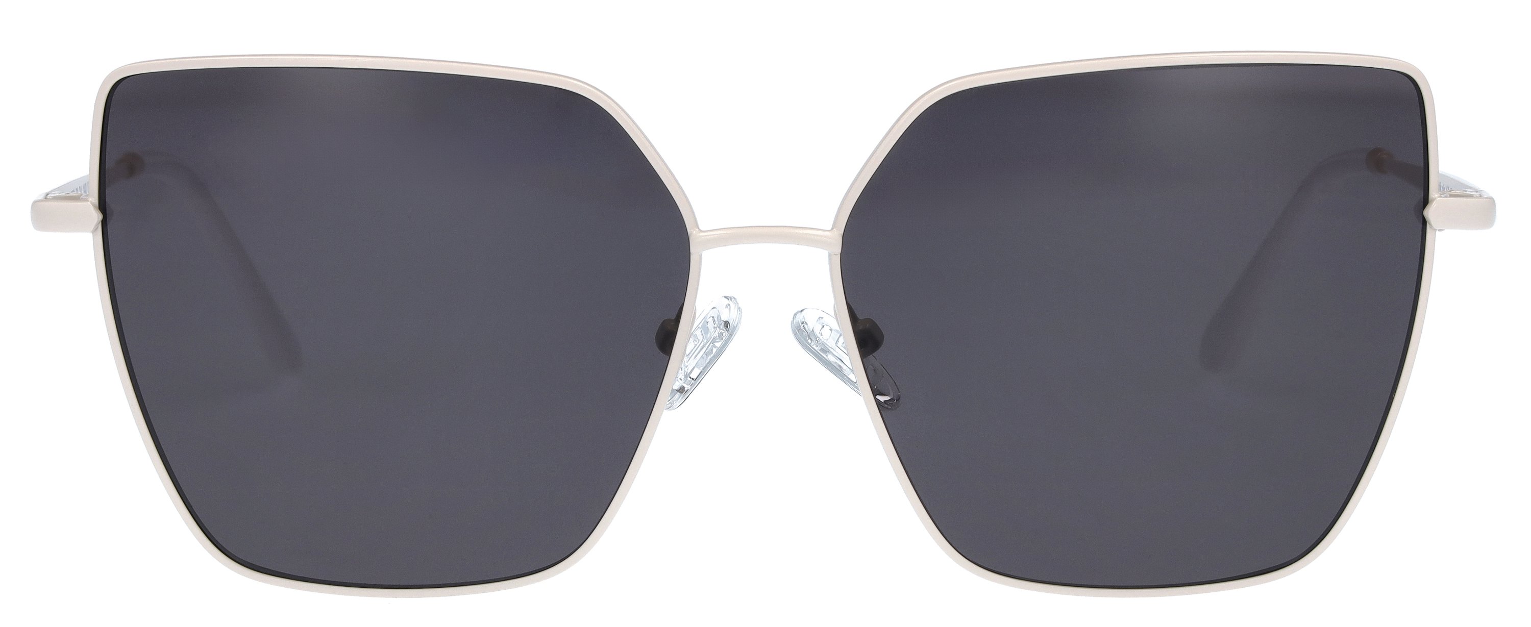 abele optik Sonnenbrille für Damen in weiß 721332