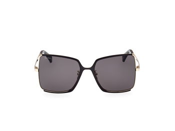Das Bild zeigt die Sonnenbrille MM0070-H 32A von der Marke Max Mara in Schwarz.