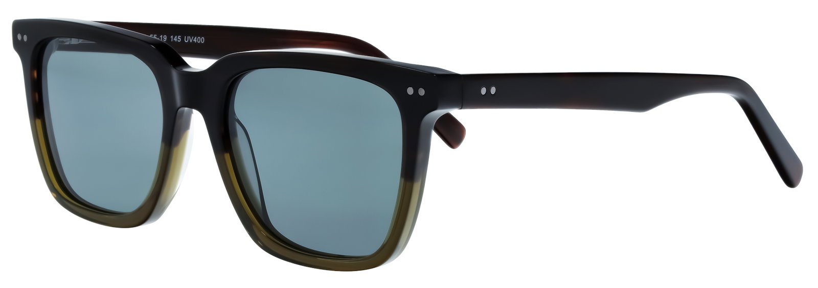abele optik Sonnenbrille für Herren in dunkelbraun/olive 722481