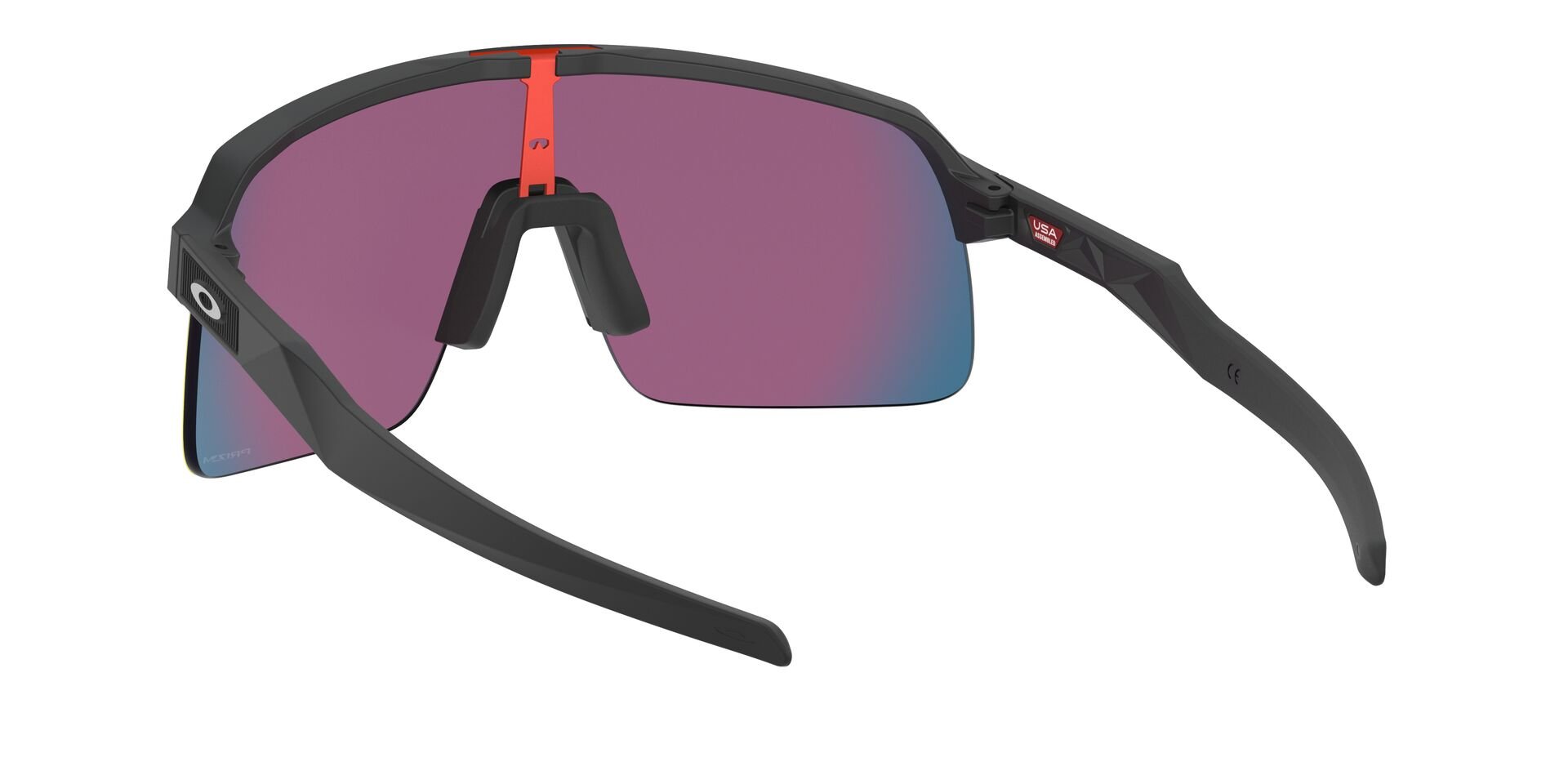 Das Bild zeigt die Sonnenbrille OO9463 946301 von der Marke Oakley in violett.