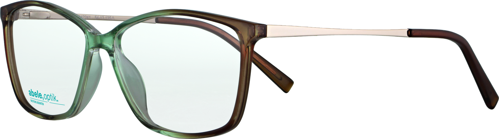abele optik Brille 142241 in braun/grün