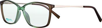 abele optik Brille 142241 in braun/grün