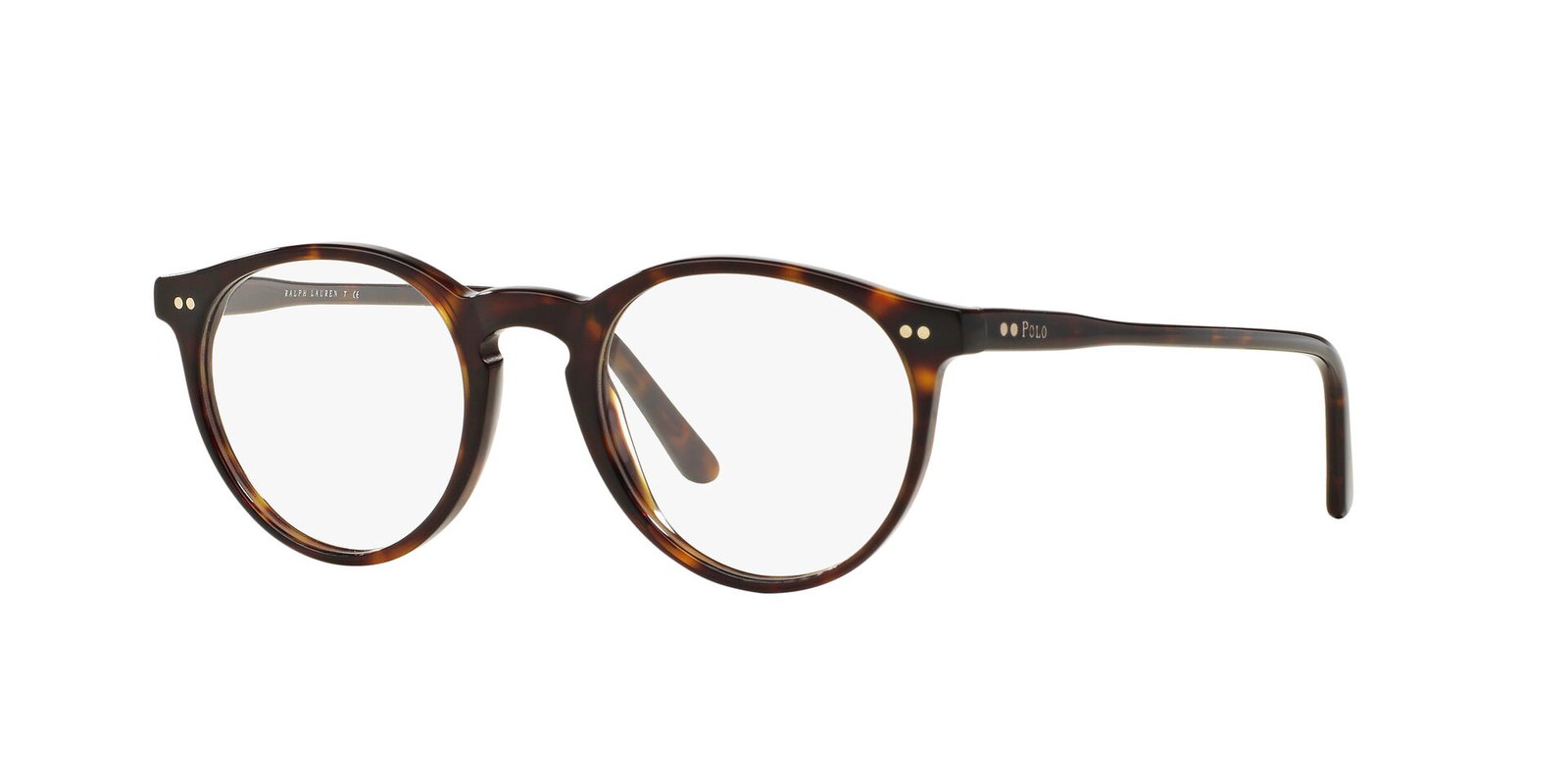 Das Bild zeigt die Korrektionsbrille 2083 von der Marke Polo in Schwarz.