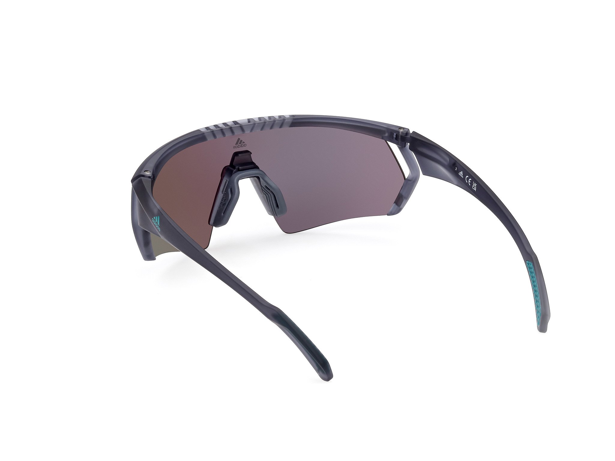 Adidas Sport Sonnenbrille für Herren in grau matt SP0063 20Q