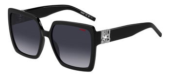 Das Bild zeigt die Sonnenbrille HG1285/S 807 von der Marke Hugo in schwarz.