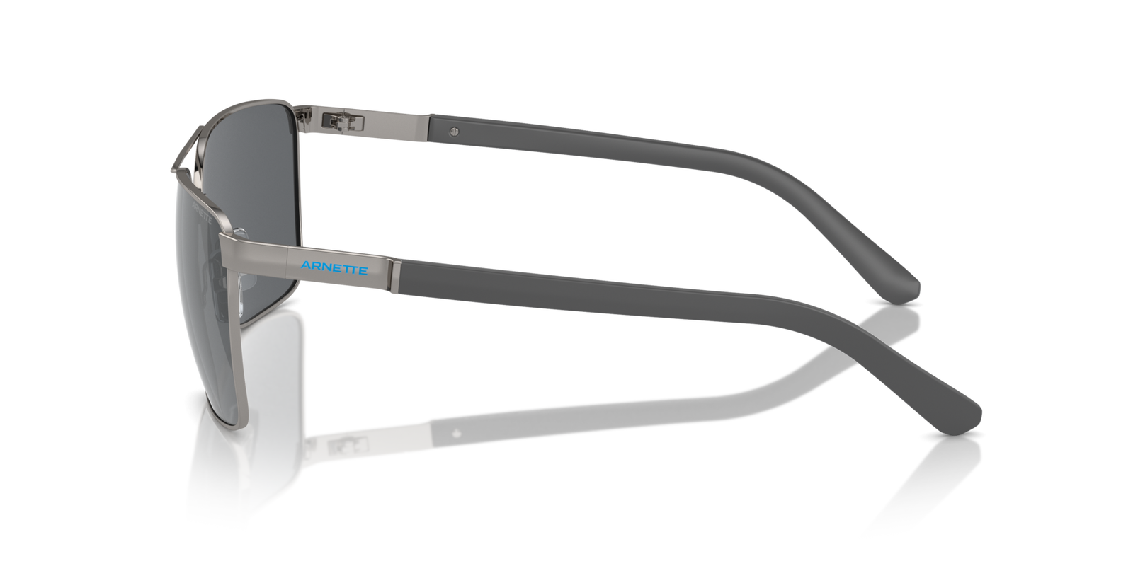 Das Bild zeigt die Sonnenbrille AN3091 741/6G von der Marke Arnette in gunmetal.