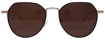 Das Bild zeigt die Sonnenbrille 150822 von der Marke Abele Optik in Gold/Schwarz.