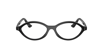 Auf diesem Bild sehen Sie die Korrektionsbrille 0RX7265 von Ray Ban in der Farbe Schwarz.