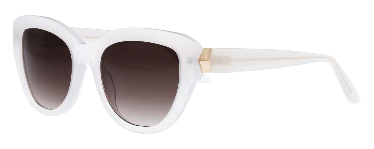 abele optik Sonnenbrille für Damen in weiß/transparent 720661