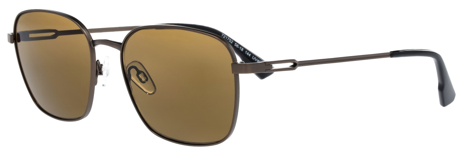 Das Bild zeigt die Sonnenbrille 721752 von der Marke Abele Optik in Braun matt.