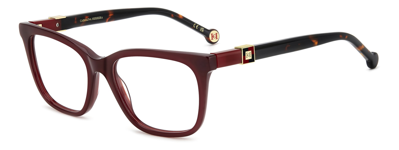 Das Bild zeigt die Korrektionsbrille 5120 von der Marke Carrera in der Farbe Rot.