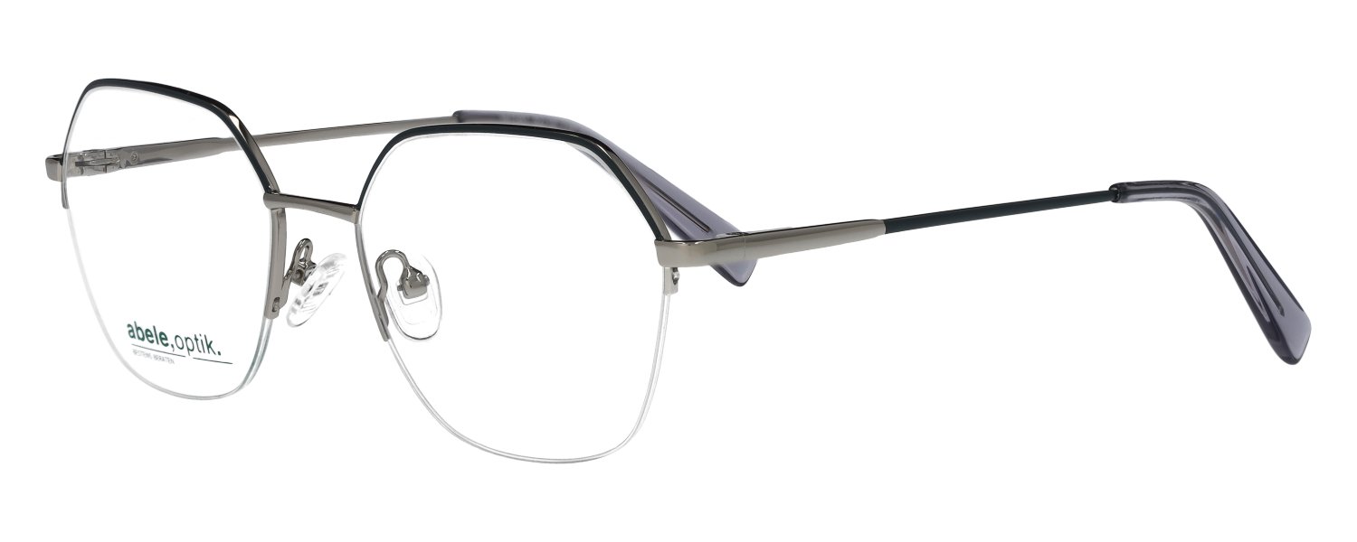 abele optik Brille für Damen in silber/grau 147081