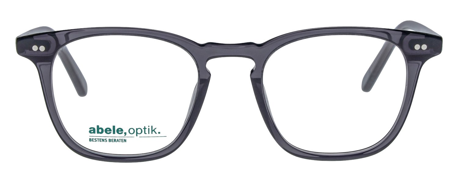 abele optik Herrenbrille in dunkelgrau/transparent aus Kunststoff 146041