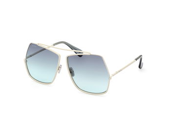 Das Bild zeigt die Sonnenbrille MM0006 18W von der Marke Max Mara in Rhodium.