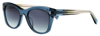 abele optik Sonnenbrille für Damen in dunkelblau transparent 722431