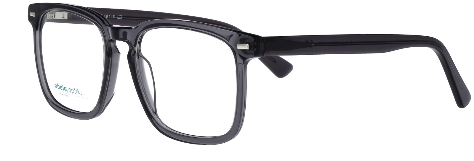 abele optik Brille für Herren in grau transparent 149591