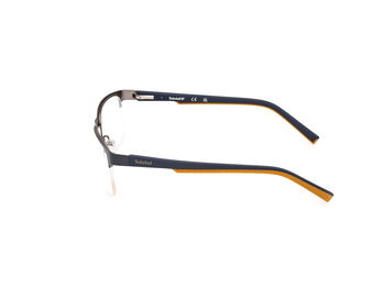 Das Bild zeigt die Korrektionsbrille TB50030 91 55 von der Marke Timberland in Matt Blau.