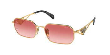 Prada Sonnenbrille in Gold PR A51S 5AK40C 58