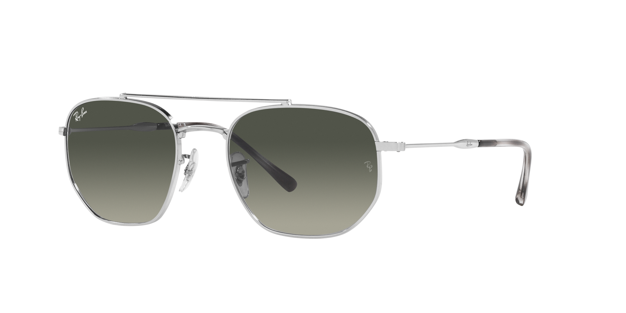 Ray-Ban Unisex Sonnenbrille in Silber RB3707 003/71 57