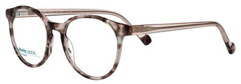 Das Bild zeigt die Korrektionsbrille 148821 von der Marke Abele Optik in rosa braun havana.