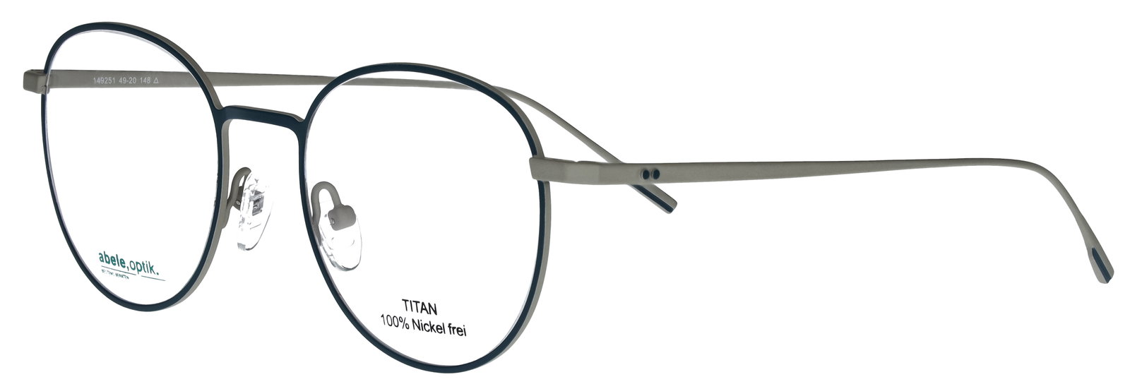 abele optik Brille für Herren in grau matt/bronze 149281