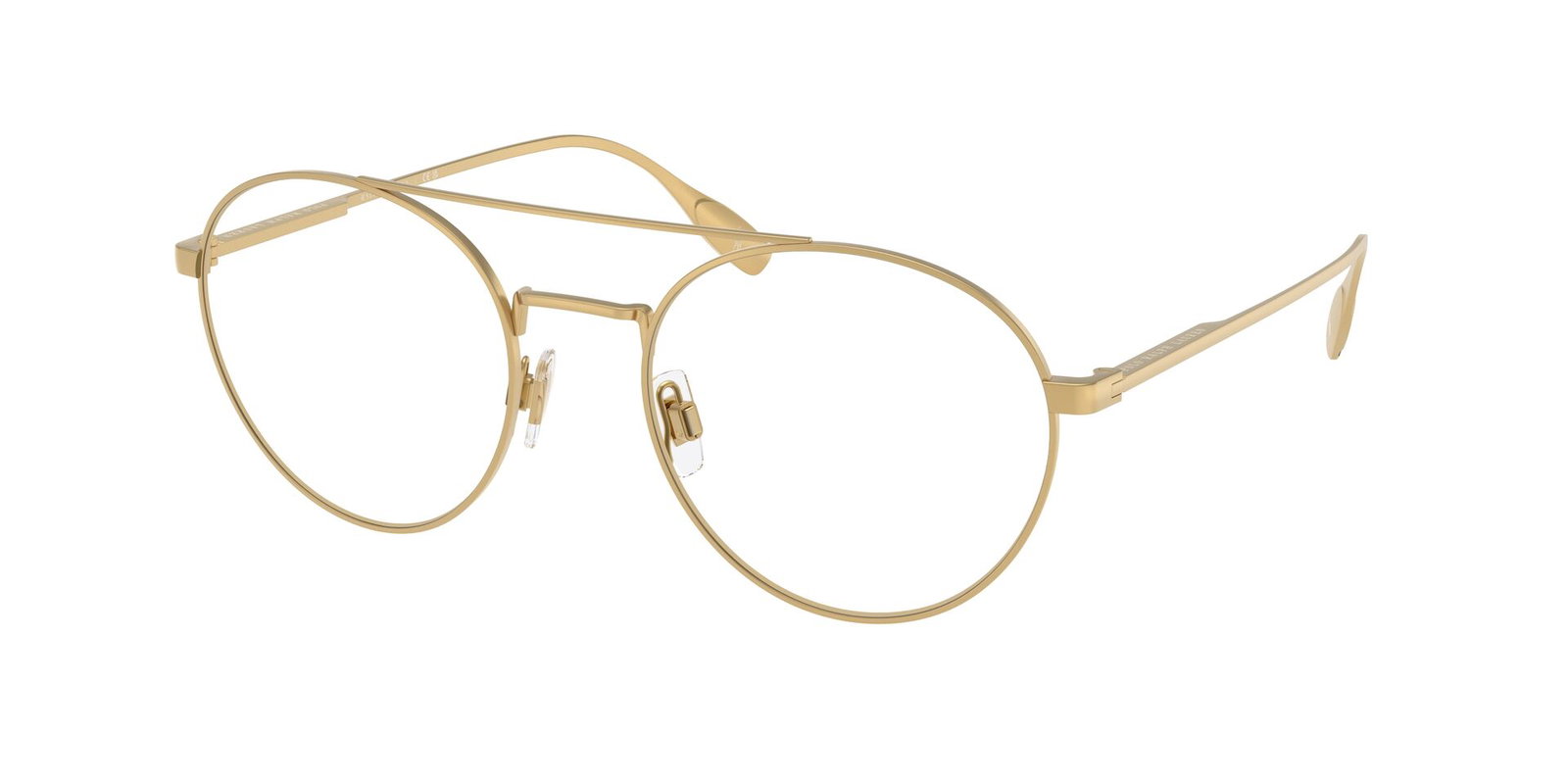 Das Bild zeigt die Korrektionsbrille 1234 von der Marke Polo in Gold.