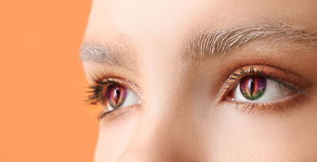 Zu sehen sind farbige Motivlinsen.