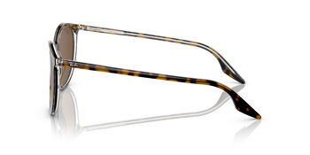 Das Bild zeigt die Sonnenbrille RB2204 139357 von der Marke Ray-Ban in Havanna transparent.