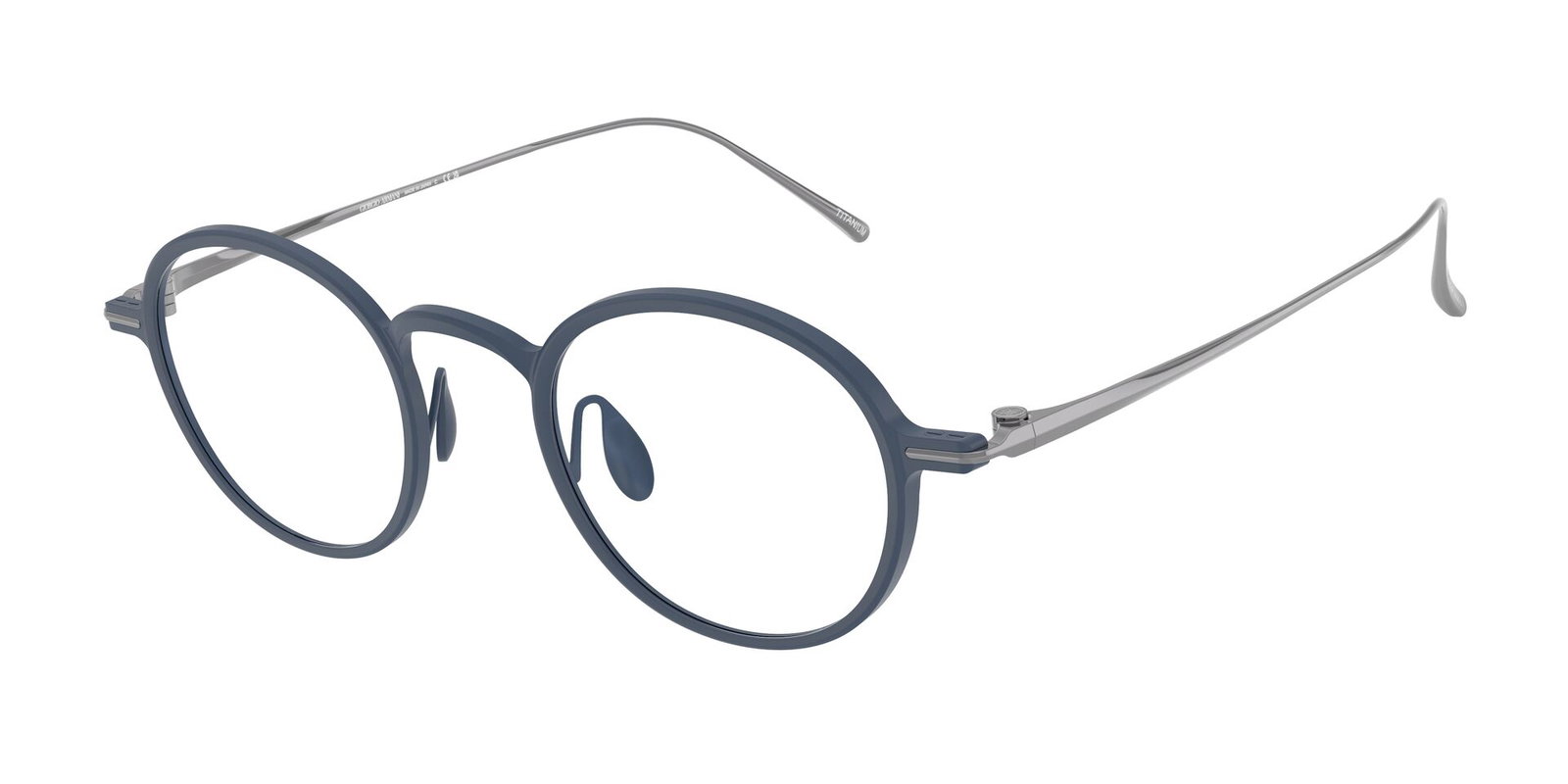 zu sehen ist die Korrektionsbrille 0AR5159T von Giorgio Armani in der Farbe Blau.