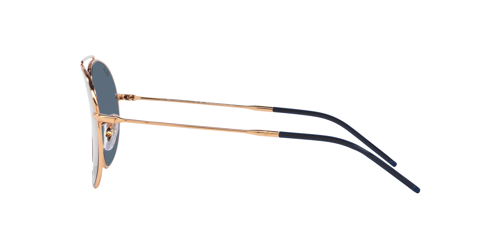 Das Bild zeigt die Sonnenbrille 0101S 92023A von der Marke Ray Ban in  Rotgold.