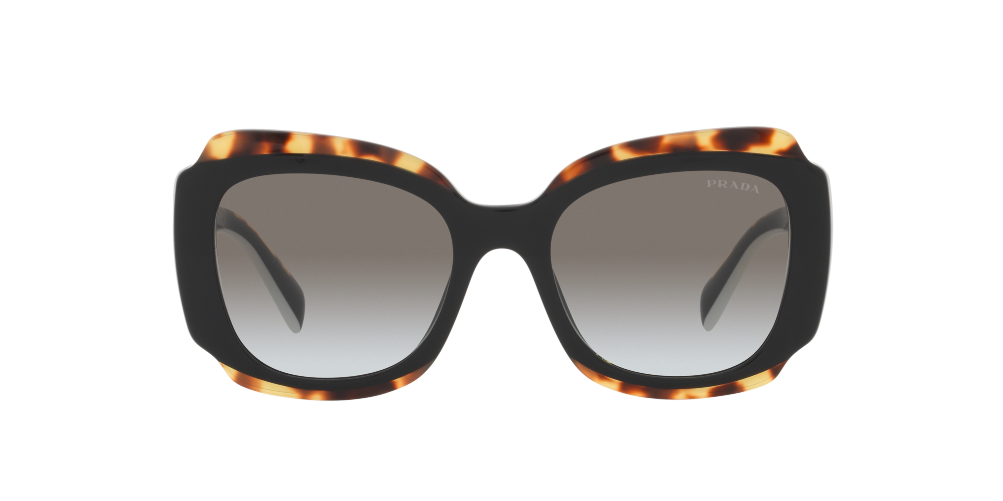 Prada Sonnenbrille für Damen in Schwarz/Havanna PR 16YS 01M0A7 52