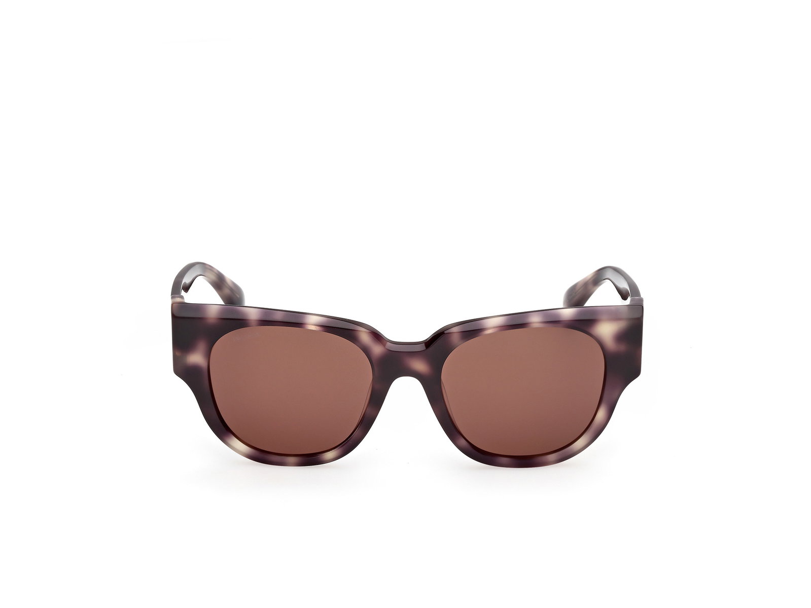 Das Bild zeigt die Sonnenbrille MM0138 von der Marke Max Mara in Dunkelhavanna.